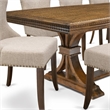 Pemberly Row 9-Piece Dining Set with Acacia Wood and Walnut Finish