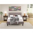 Pemberly Row 3-Piece Wood Queen Bedroom Set in Brown Taupe and Jacobean