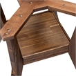 Pemberly Row 5-Piece Kitchen Dining Set with Walnut Finish Table