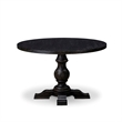 Pemberly Row 5-Piece Modern Dining Set in Sand Blasted Black Finish