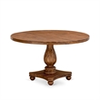 Pemberly Row 5-Piece Mid-Century Dinner Table Set in Walnut Finish