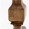 Pemberly Row Round Dining Table in Sandblasting Antique Walnut Finish