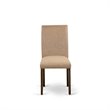 Pemberly Row 7-Piece Dining Set in Jacobean and Light Brown Finish