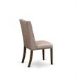 Pemberly Row 7-Piece Dining Set in Wood/Distressed Jacobean Finish