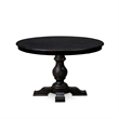 Pemberly Row 5-Piece Dining Table Set Wood Black Finish
