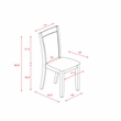 Pemberly Row 7PC Dining Set with Beige Linen Chairs and Walnut Table