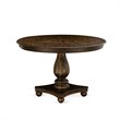 Pemberly Row 5-Piece Dining Set in Distressed Jacobean and Brown Finish