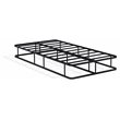Pemberly Row Twin Metal Bed Frame in Black Finish