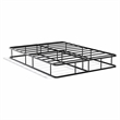 Pemberly Row Full Metal Bed Frame in Black Powder Coat Finish