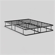Pemberly Row Full Metal Bed Frame in Black Powder Coat Finish