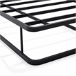 Pemberly Row Full Metal Bed Frame in Black Powder Coat Finish