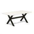 Pemberly Row 9-Piece Rubber Wood Dining Set in Multi-Color Finish