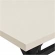 Pemberly Row 5-Piece Wood Dining Table Set in Linen White Finish