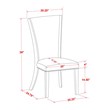 Pemberly Row 7-Piece Wood Dining Set in Linen White and Gray