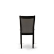 Pemberly Row 7-Piece Rubberwood Dining Set in Distressed Jacobean Finish