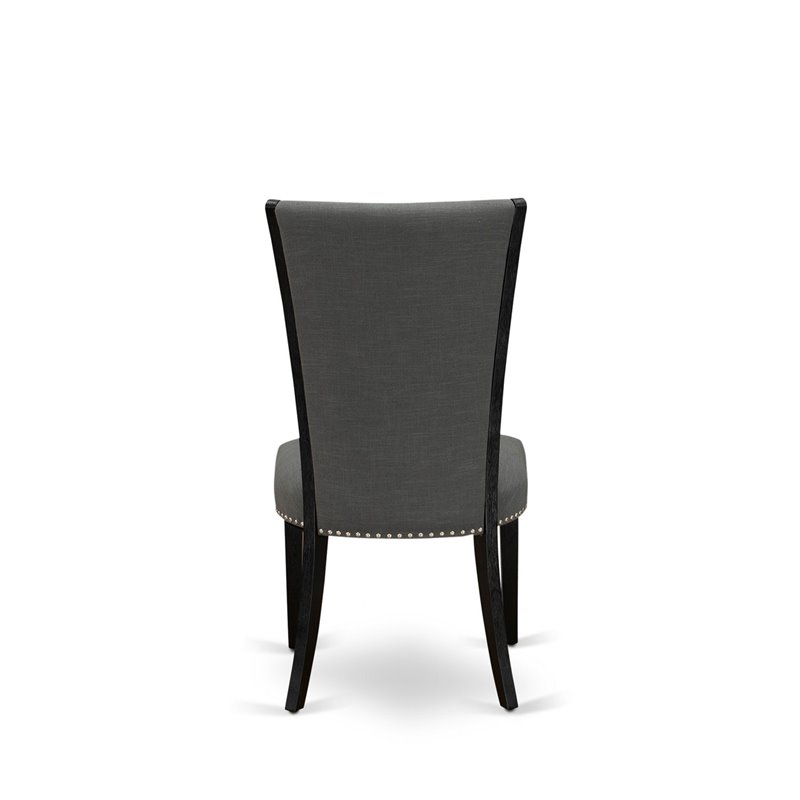 Pemberly Row 7-Piece Dining Table Set in Cement and Gotham Grey