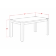 Pemberly Row 7-Piece Dining Set in Rubber Wood and Antique Walnut