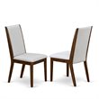 Pemberly Row 7-Pc Wood Dining Set in Walnut and Gray Linen