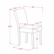 Pemberly Row 5-Piece Wooden Dining Set with Walnut Finish and Gray Upholstery