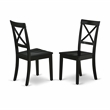 Pemberly Row 3-Piece Round Kitchen Set with Wooden Dining Chairs