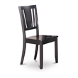 Pemberly Row 5-Piece Dining Table Set with Cherry Top & Black Finish