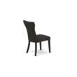 Pemberly Row 3-Piece Dining Table Set with Linen Fabric Chairs in Black