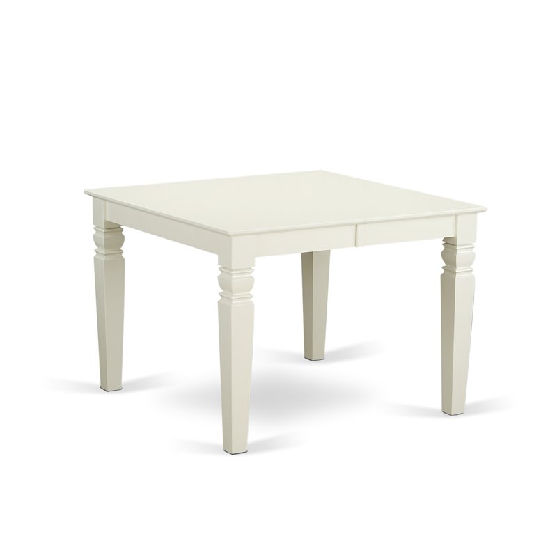 Pemberly Row 5-Piece Wood Dining Set in Linen White/Gray