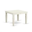 Pemberly Row 7-Piece Wood Dining Set in Linen White