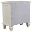 Pemberly Row 5 Piece Queen Storage Panel Bedroom Set in Cream White
