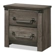 Pemberly Row 4pc Farmhouse Queen Set with Tall Headboard in Rustic Gray