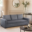 Pemberly Row Convertible Sofa with Pull-Out Bed in Dark Gray