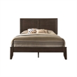 Pemberly Row 2 Piece Queen Bedroom Set with Bed and Nightstand in Espresso
