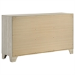 Pemberly Row 5 Piece Queen Bedroom Set with Chest in Rustic Cream