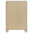 Pemberly Row 4 Drawer Bedroom Chest of Drawers in Rustic Cream