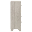 Pemberly Row 4 Drawer Bedroom Chest of Drawers in Rustic Cream