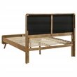 Pemberly Row 4 Piece Mid-Century Eastern King Set in Light Ash