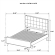 Pemberly Row 5 Piece Mid-Century Queen Bedroom Set in Light Ash