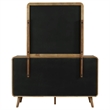 Pemberly Row 6 Drawer Mid-Century Dresser and Mirror in Light Ash