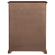 Pemberly Row 6-Drawer Bedroom Chest of Drawers in Cappuccino