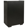 Pemberly Row 5-Piece Wood Queen Bedroom Set in Burnished Black