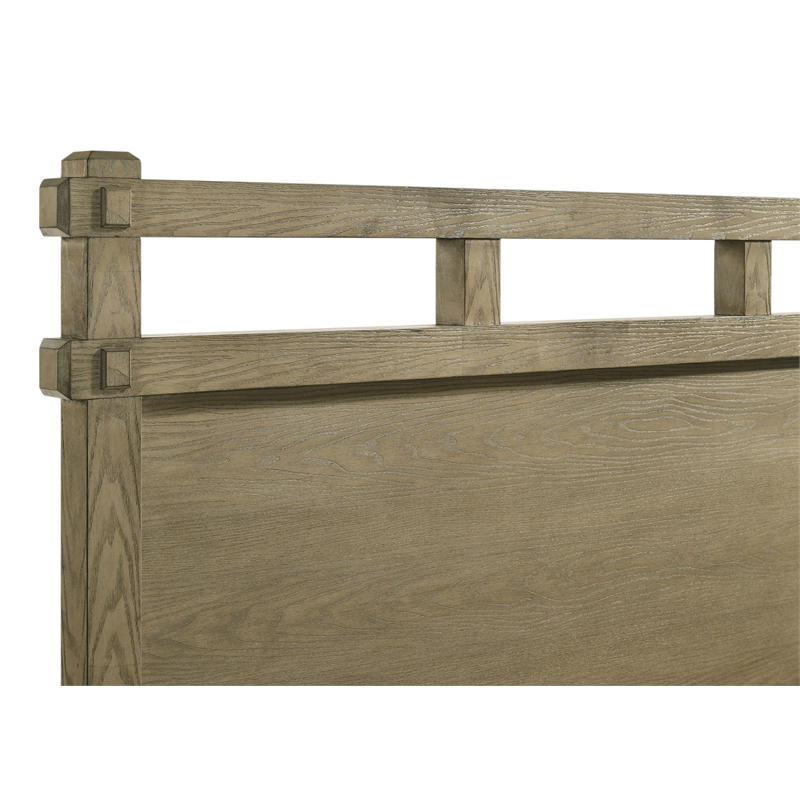Pemberly Row 5-Piece Queen Bedroom Set in Vineyard Oak Brown