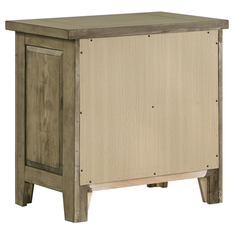 Pemberly Row 5-Piece Queen Bedroom Set in Vineyard Oak Brown