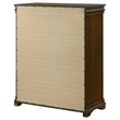 Pemberly Row 4-Drawer Traditional Bedroom Chest in Brown Cherry