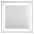 Pemberly Row 5-Piece Queen LED Bedroom Set in White High Gloss
