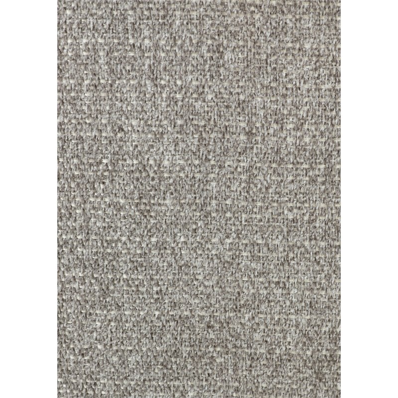 Pemberly Row Convertible Sleeper Sofa Bed in Light Gray Chenille