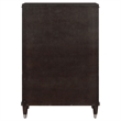 Pemberly Row Transitional 5-Drawer Modern Bedroom Chest in Brown