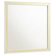 Pemberly Row 5-Piece Queen Wingback Bedroom Set in Beige and White