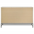 Pemberly Row Modern 6-Drawer Bedroom Storage Dresser in White