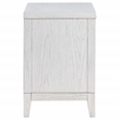Pemberly Row 2-Drawer Nightstand Bedside Table in Distressed White