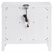 Pemberly Row 2-Drawer Nightstand Bedside Table in Distressed White